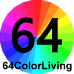 64color living multicolor wheel logo