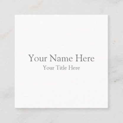 create your own square business card